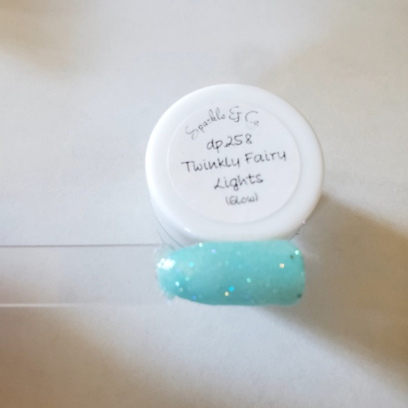 Sparkle & Co dp. 258 Twinkle Fairy Lights GLOW 2tsp depotted mini dip powder - Picture 5 of 6